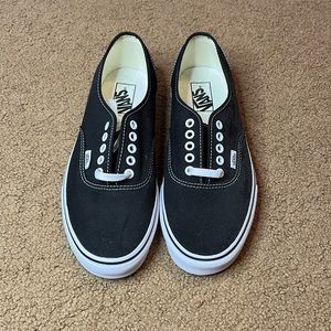 Black vans size 10.5